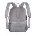 Grey - Back - XD Design Bobby Soft Anti-Theft Backpack