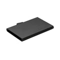 Black - Back - C-Secure Aluminium RFID Blocking Card Holder