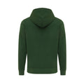 Forest Green - Back - Iqoniq Unisex Adult Abisko Recycled Cotton Full Zip Hoodie