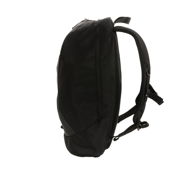 Black - Side - Swiss Peak Aware RPET 25L Backpack