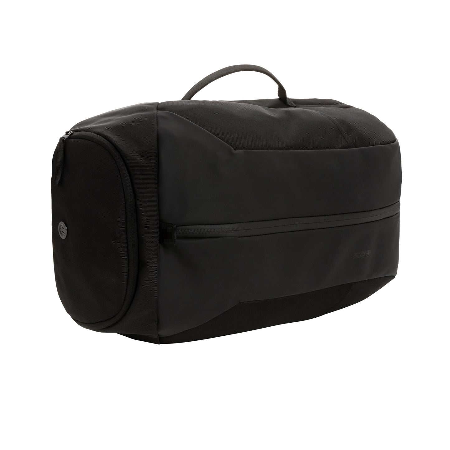 Black - Close up - Swiss Peak Aware RPET 25L Backpack