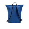 Royal Blue - Back - XD Collection Dillon Foldable RPET Lightweight 20L Backpack