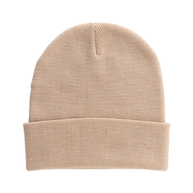Off White - Front - XD Collection Impact Polylana Aware Beanie