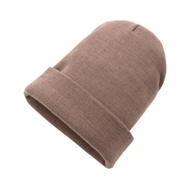 Brown - Back - XD Collection Impact Polylana Aware Beanie