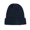 Navy - Front - XD Collection Kennedi Ribbed Polylana Aware Beanie