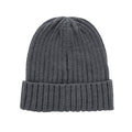 Anthracite - Front - XD Collection Kennedi Ribbed Polylana Aware Beanie