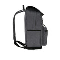 Grey - Back - XD Collection Magnetic Closure Laptop Backpack