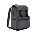 Grey - Front - XD Collection Magnetic Closure Laptop Backpack