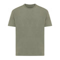 Heather Green - Front - Iqoniq Unisex Adult Teide Recycled Cotton T-Shirt