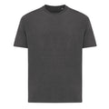 Heather Anthracite - Front - Iqoniq Unisex Adult Teide Recycled Cotton T-Shirt