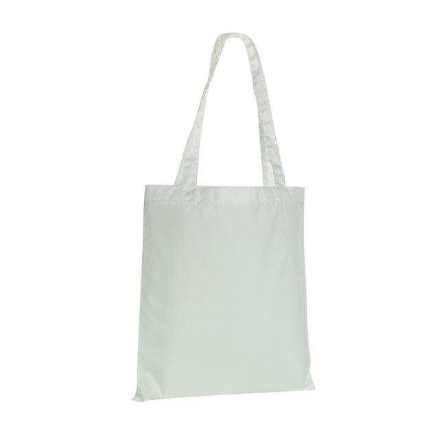 White - Back - XD Collection Impact Aware RPET 190T Tote Bag