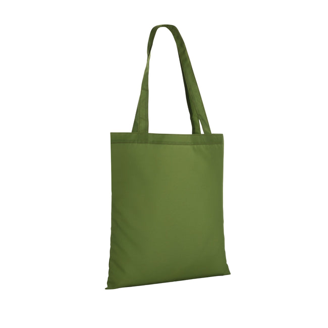 Green - Back - XD Collection Impact Aware RPET 190T Tote Bag
