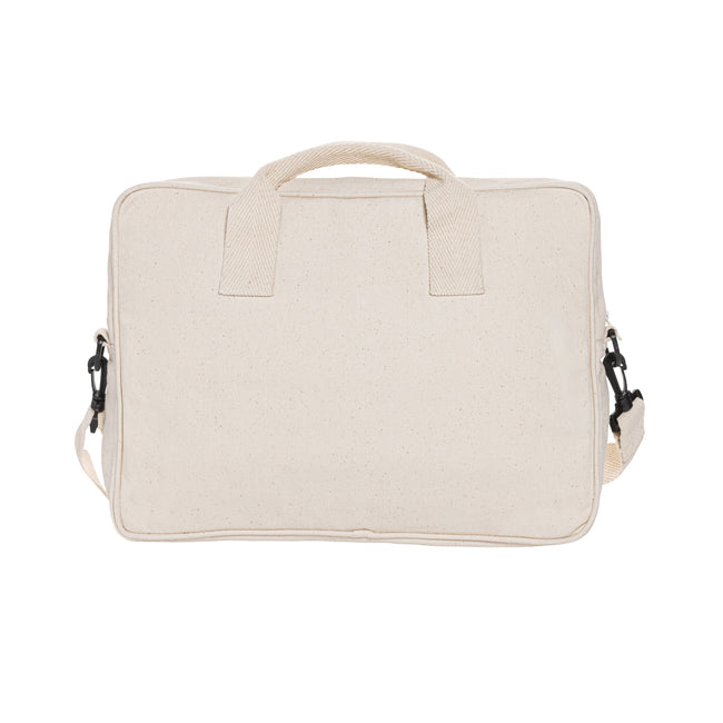 Off White - Back - XD Collection Laluka Recycled Cotton Aware Laptop Bag