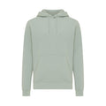 Green Iceberg - Front - Iqoniq Unisex Adult Rila Recycled Cotton Lightweight Hoodie