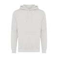 Light Heather Grey - Front - Iqoniq Unisex Adult Rila Recycled Cotton Lightweight Hoodie