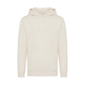 Natural Raw - Front - Iqoniq Unisex Adult Rila Recycled Cotton Lightweight Hoodie