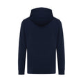 Navy - Back - Iqoniq Unisex Adult Rila Recycled Cotton Lightweight Hoodie