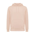 Peach Nectar - Front - Iqoniq Unisex Adult Rila Recycled Cotton Lightweight Hoodie