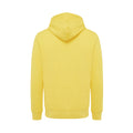 Yellow - Back - Iqoniq Unisex Adult Rila Recycled Cotton Lightweight Hoodie