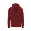 Burgundy - Back - Iqoniq Unisex Adult Rila Recycled Cotton Lightweight Hoodie