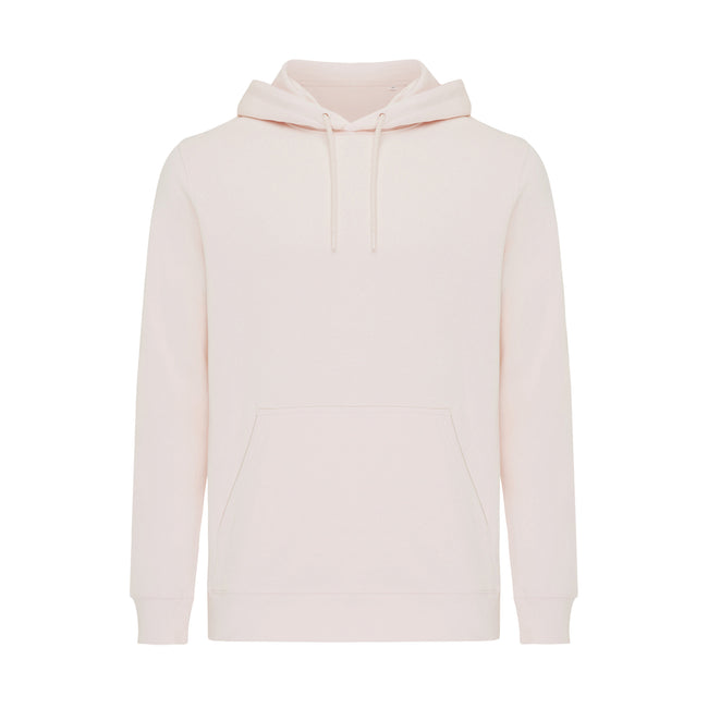 Cloud Pink - Front - Iqoniq Unisex Adult Rila Recycled Cotton Lightweight Hoodie