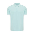 Crushed Mint - Front - Iqoniq Mens Yosemite Pique Polo Shirt