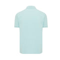Crushed Mint - Back - Iqoniq Mens Yosemite Pique Polo Shirt