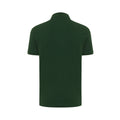 Forest Green - Back - Iqoniq Mens Yosemite Pique Polo Shirt