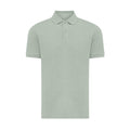 Iceberg Green - Front - Iqoniq Mens Yosemite Pique Polo Shirt