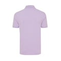 Lavender - Back - Iqoniq Mens Yosemite Pique Polo Shirt