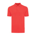 Luscious Red - Front - Iqoniq Mens Yosemite Pique Polo Shirt