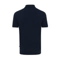 Navy - Back - Iqoniq Mens Yosemite Pique Polo Shirt