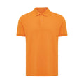 Orange - Front - Iqoniq Mens Yosemite Pique Polo Shirt