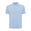 Sky Blue - Front - Iqoniq Mens Yosemite Pique Polo Shirt