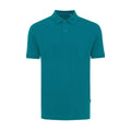 Verdigris - Front - Iqoniq Mens Yosemite Pique Polo Shirt
