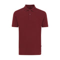 Burgundy - Front - Iqoniq Mens Yosemite Pique Polo Shirt