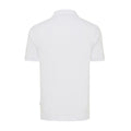 White - Back - Iqoniq Mens Yosemite Pique Polo Shirt