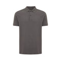 Anthracite - Front - Iqoniq Mens Yosemite Pique Polo Shirt