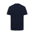 Navy - Back - Iqoniq Unisex Adult Kakadu Recycled Cotton Relaxed Fit T-Shirt