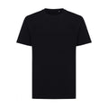 Black - Front - Iqoniq Unisex Adult Kakadu Recycled Cotton Relaxed Fit T-Shirt