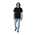 Black - Side - Iqoniq Unisex Adult Kakadu Recycled Cotton Relaxed Fit T-Shirt