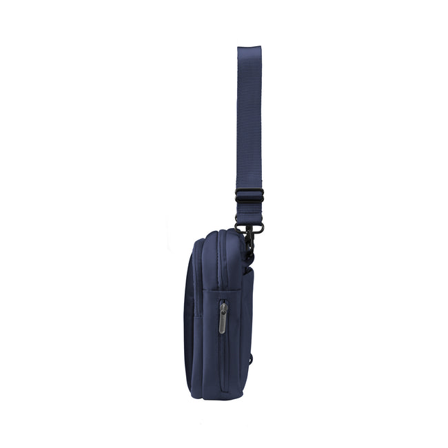 Navy - Side - XD Design Boxy Crossbody Bag
