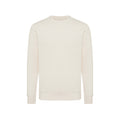 Ivory White - Front - Iqoniq Unisex Adult Etosha Recycled Cotton Lightweight Sweatshirt