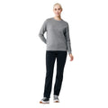 Light Heather Anthracite - Side - Iqoniq Unisex Adult Etosha Recycled Cotton Lightweight Sweatshirt