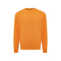 Orange - Front - Iqoniq Unisex Adult Etosha Recycled Cotton Lightweight Sweatshirt