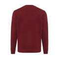 Burgundy - Back - Iqoniq Unisex Adult Etosha Recycled Cotton Lightweight Sweatshirt