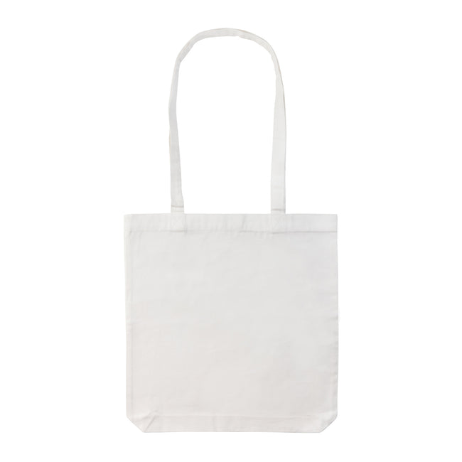 White - Front - XD Collection Impact Recycled Cotton Aware Tote Bag