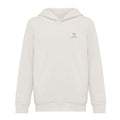 Ivory White - Front - Iqoniq Childrens-Kids Yengo Recycled Cotton Side Pocket Hoodie