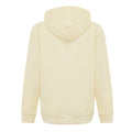 Cream Yellow - Back - Iqoniq Childrens-Kids Yengo Recycled Cotton Side Pocket Hoodie