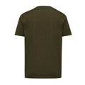 Khaki Green - Back - Iqoniq Unisex Adult Sierra Recycled Cotton Lightweight T-Shirt